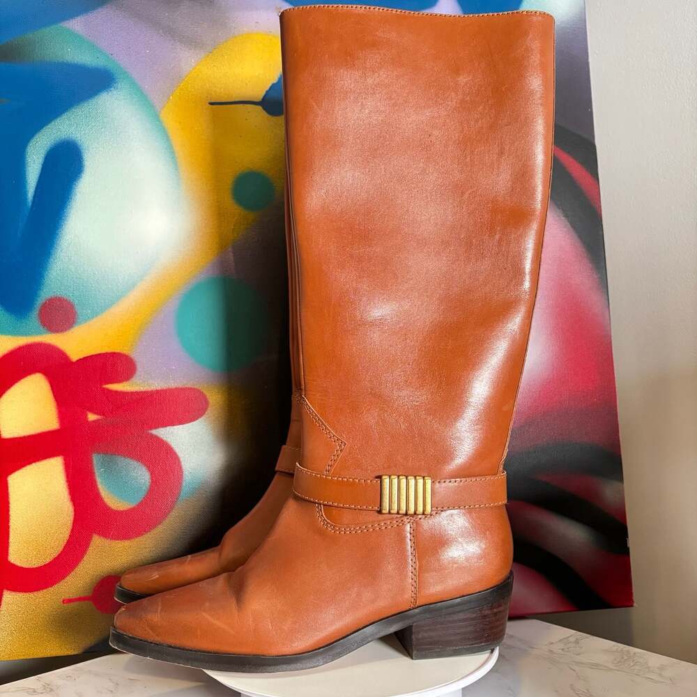 Vince Camuto Women's MELISE Knee High Brown Boot Size 7.5